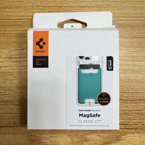 Spigen [Classic C1 (Mag‎ Fit)] Magnetic Wallet Card Holder | MagSafe Compatible